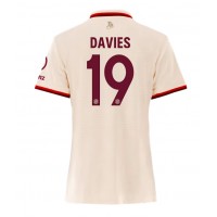 Dres Bayern Munich Alphonso Davies #19 Tretina pre Ženy 2024-25 Krátky Rukáv